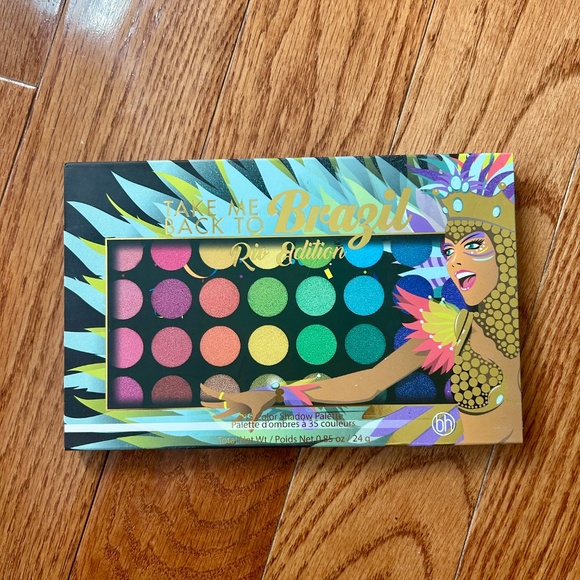 *NEW BH Cosmetics “Take Me Back to Brazil Rio Edition” Eyeshadow Palette - Picture 7 of 8